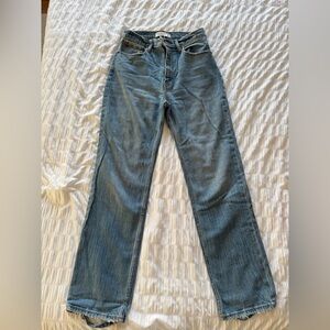 Abercrombie & Fitch Blue Straight Leg Jeans